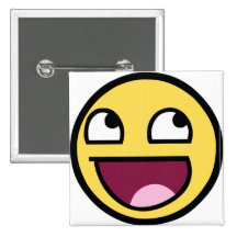 Awesome Smiley Pins