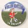 Awesome Soccer Dad and Daughter Soccer Practice