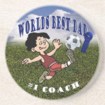 Awesome Soccer Dad and Son Soccer Practice