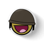 AWESOME SOLDIER buttons