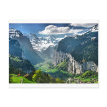Awesome Switzerland Alps Post Cards