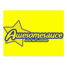 Awesomesauce Post Cards
