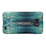 Awesomesauce Wood Panel Samsung Galaxy SII Cases