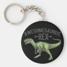 Awesomesaurus Rex Key Chains