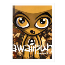 Awestruck Mascot Post Card