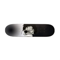 AWOL PUNK SKULL CUSTOM SKATEBOARD