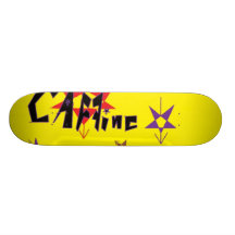 awsomecaffine custom skateboard