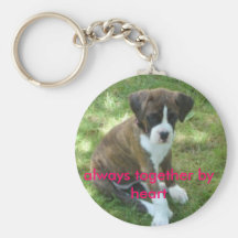awww, always together by heart keychains