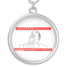 awwww yeah rage comic lol rofl necklace