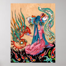 Axolotl de fiancée poster
