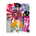 Ayaka in Harajuku Town Postcards