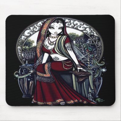 "Ayanna" Mouse Pad by mykajelina