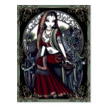 "Ayanna" Secret Fairy Garden Post Card