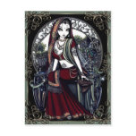 "Ayanna" Secret Fairy Garden Post Card