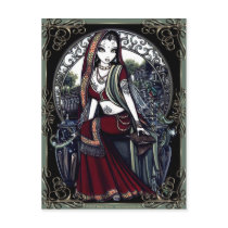 "Ayanna" Secret Fairy Garden Post Card