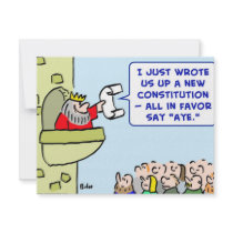 aye constitution king favour