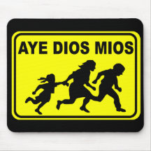 Aye Crossing Mouse Pad