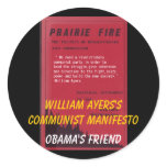ayerscommunistmanifesto, William Ayers's Commun... Stickers