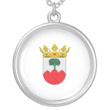 Ayodar Spain, Spain flag Custom Necklace
