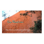 Ayres rock 2, Grey Nomad scenes Business Card Template