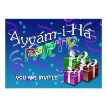 Ayyám-i-Há Party Announcements