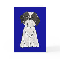 AZ- Cute Shih Tzu Notecards or Greeting Cards