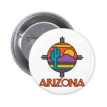 AZ-Desert Mandella Pinback Button