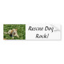 AZ-  Rescue Dogs Rock! bumper sticker