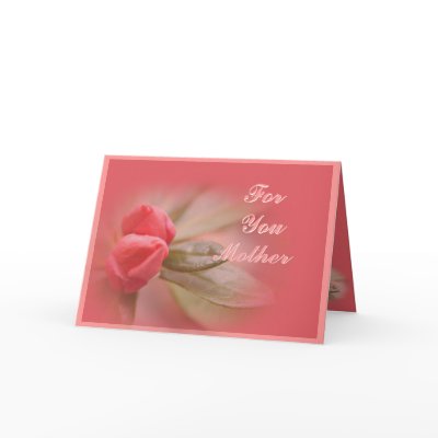 AzaleaCoralBuds- customize as needed Cards by MakaraPhotos