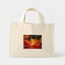 AZALEAS Azalea Flowers TOTE BAG CANVAS BEACH BAG