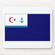 Azerbaijan Auxiliary Ensign Flag Mouse Pad