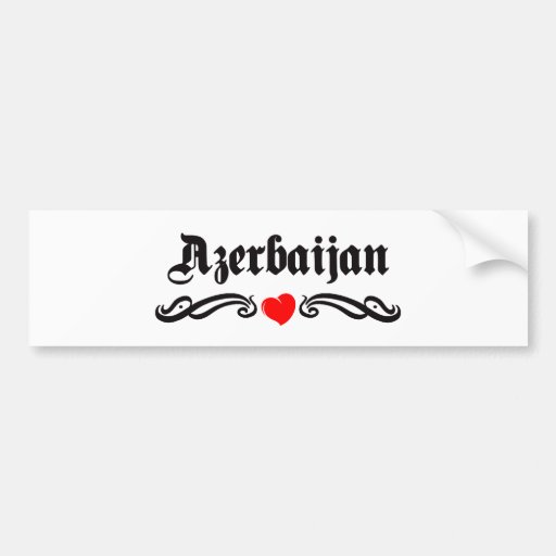 Azerbaijan Bumper Sticker