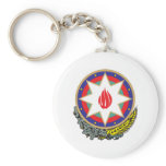 Azerbaijan Coat Of Arms Keychain