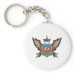 Azerbaijan Emblem Key Chain