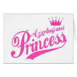 Azerbaijani Princess Card