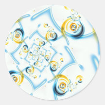 Azimut Round Sticker