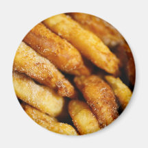Azorean Malassadas Refrigerator Magnet