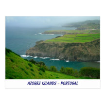 Azores Islands Postcard