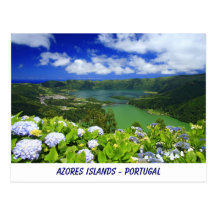 Azores Islands Postcard