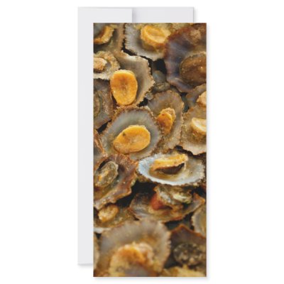 Azores limpets "lapas" rack card design by gavila_pt