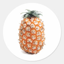 Azores Pineapple Round Sticker
