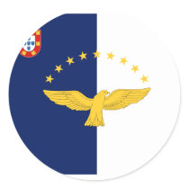 Azores, Portugal Round Sticker