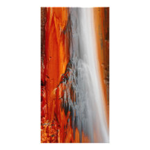 Azores thermal water customized photo card