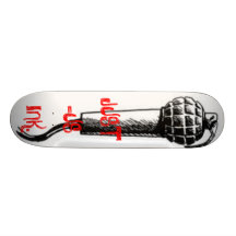 AZRAEL-HI-D.E.F.-DEQZ CUSTOM SKATEBOARD