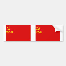 Azssr, Azerbaijan flag Bumper Stickers