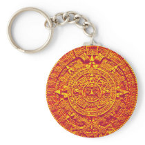 Aztec Calendar - gold