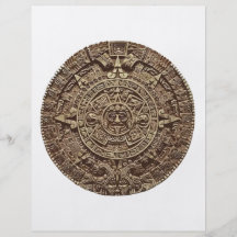Aztec Calender Flyer Design
