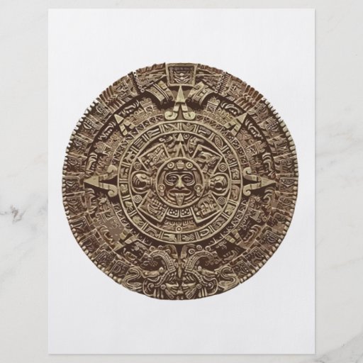 Aztec Calender Flyer Design