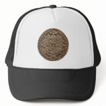 Aztec Calender Mesh Hat