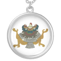 Aztec Creator God - 02 -  Tlaltecuhtli - Necklace